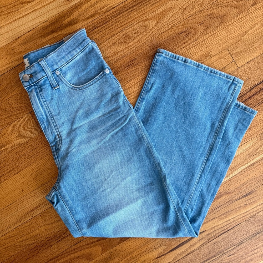 Madewell Slim Wide Leg Crop